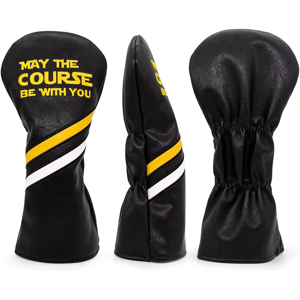 Golf Head Cover Popular Driver Cover Fairway Wood, Utility, Hybrid Mallet Putter Cover Luxury Embroidery Golf Club Set Head Cover Magnetic Closure