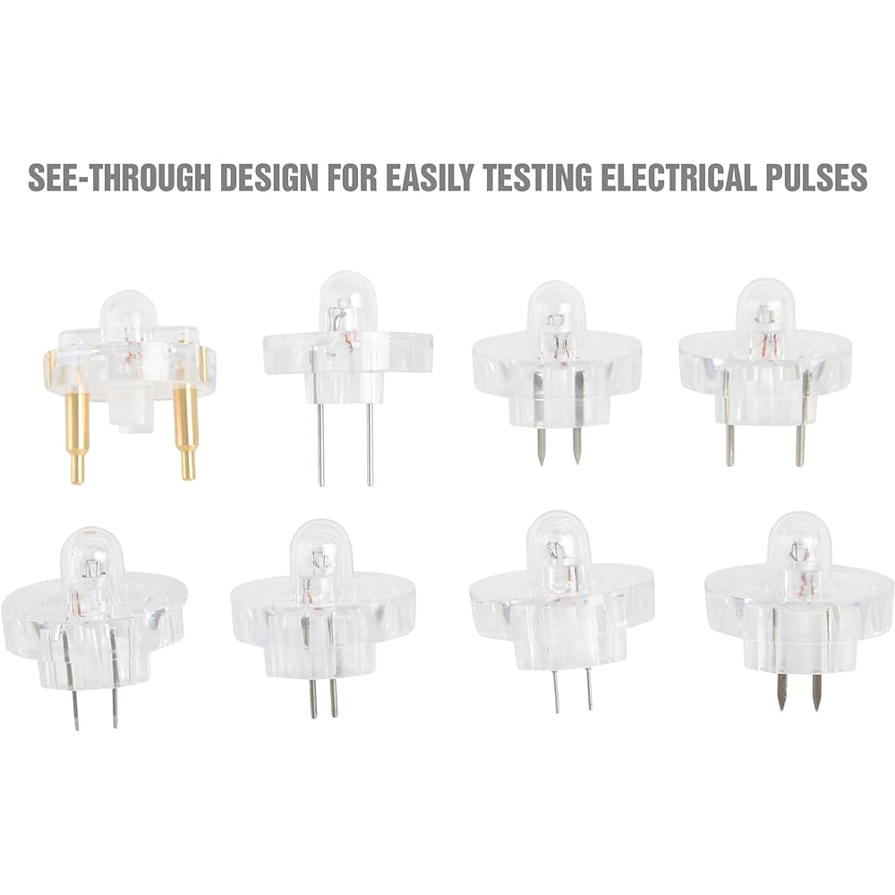 OEMTOOLS 37161 8-Piece Noid Light Set Diagnoses Automotive Ignition or Fuel Injection System Problems Compatible with Almost All Modern Automobiles, Mechanic Tools Includes Carrying Case