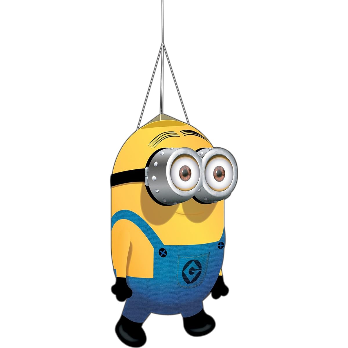 x-kites WindFriend Minion Dave 3D Nylon Windsock, 26" Tall