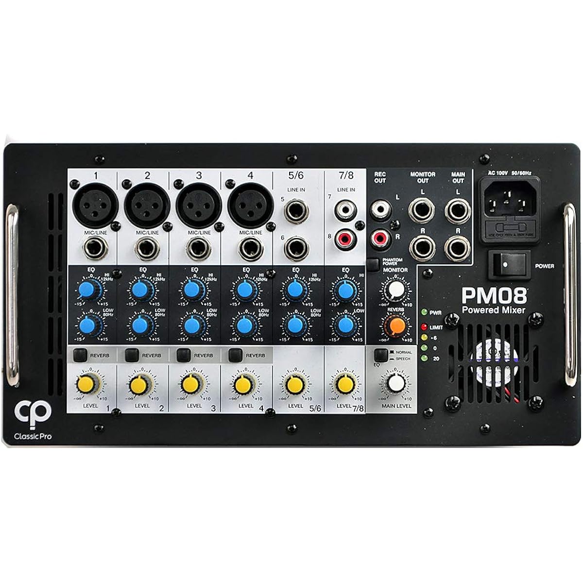 CLASSIC PRO Powered Mixer PM08 Powered Mixer