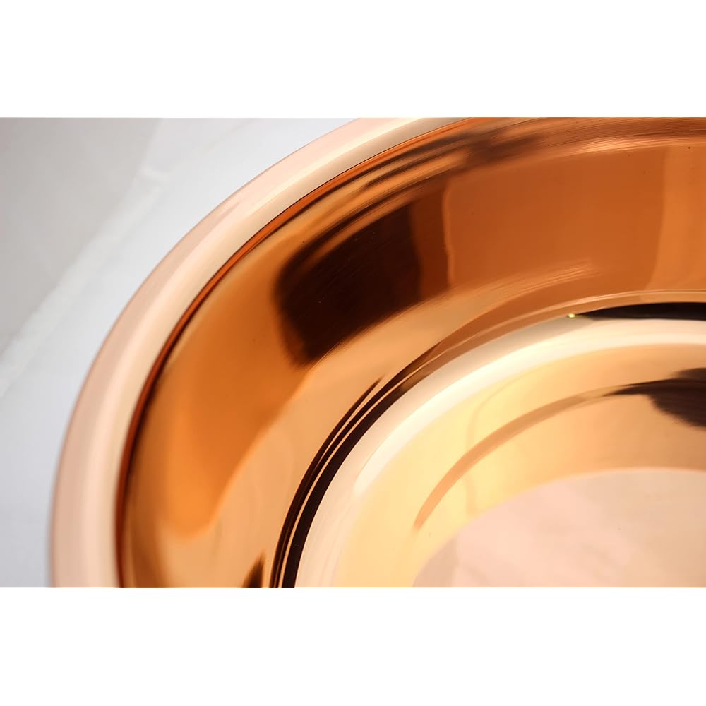 Shinko Metal Made in Japan Pure Copper Washing Tub 30cm Gift Wrapping Specification