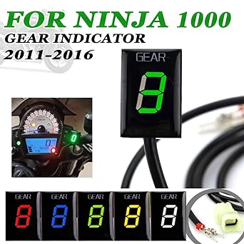Digital Meter Display Kawasaki Ninja 1000 Ninja 1000 2011 2012 2013 2014 2015 2016 Motorcycle Accessories 1-6 Gear Indicator Gear Display Meter Indicator Meter Display