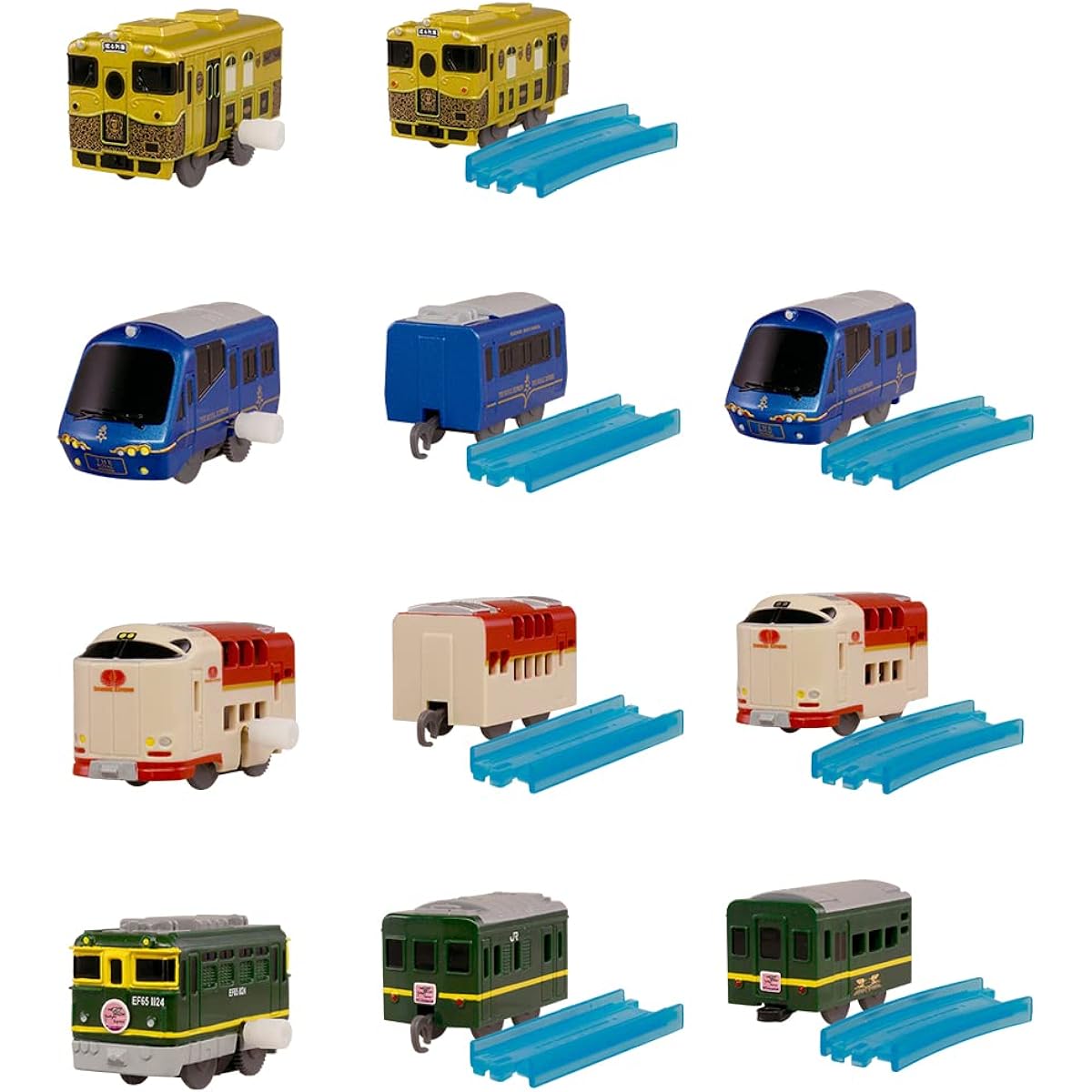 Capsule Plarail Special Edition Luxury Travel Train Special Edition 11 types in total Gachapon