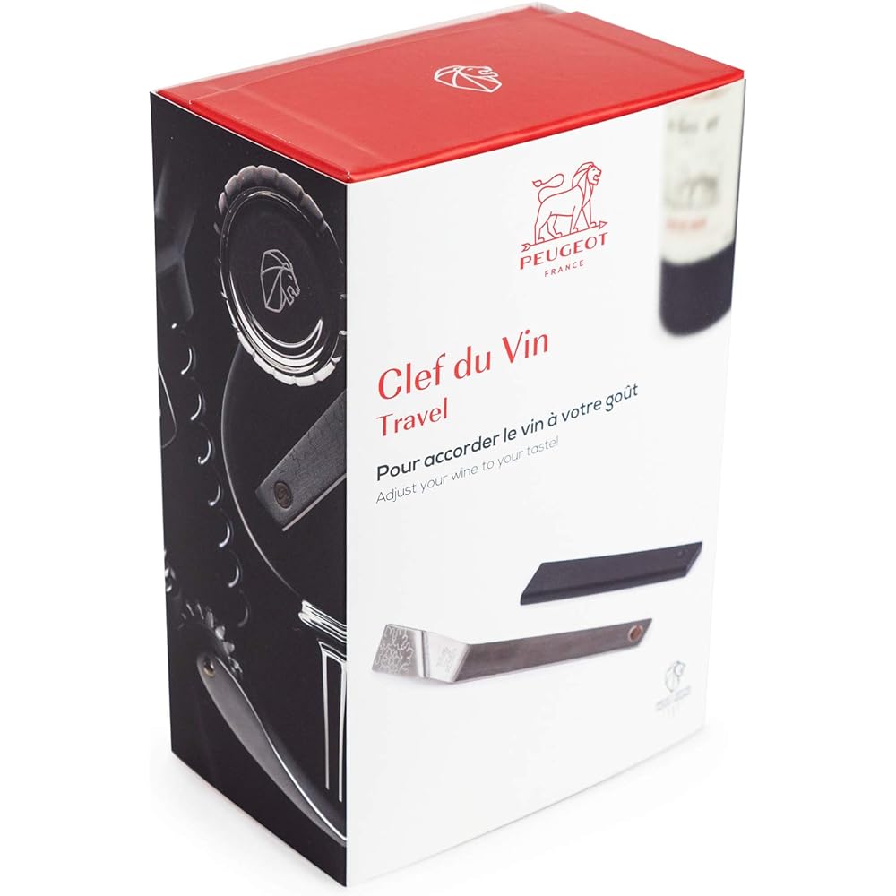 PEUGEOT Wine Accessories Aging Wine Key Sommelier 15cm Silver Cle du Vin 245078