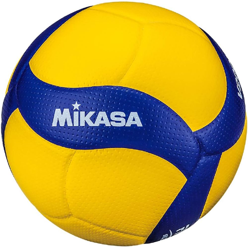 MIKASA Volleyball No. 5 Internationally Certified Ball Certification Ball General/University/High School Yellow/Blue V200W Recommended Internal Pressure 0.3 (kgf/㎠)