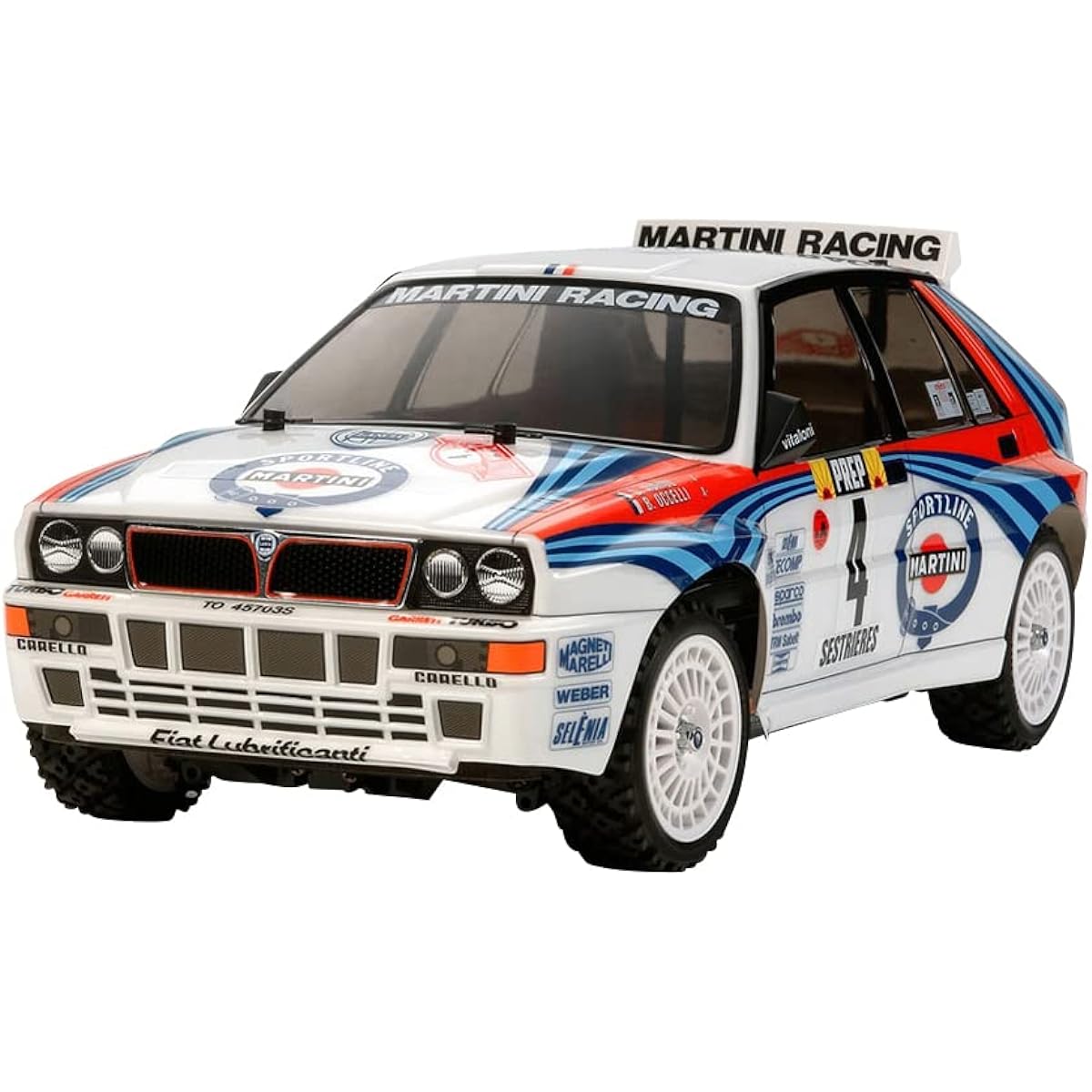 Tamiya (TAMIYA) 1/10 XB Series No.158 XB Lancia Delta Integrale (TT-02 Chassis) Painted finished model with radio control 57858