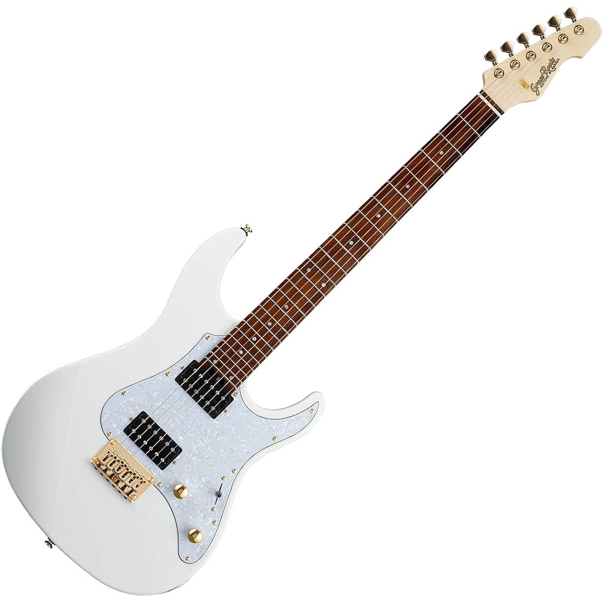 GrassRoots G-SN-45DX Snow White Electric Guitar