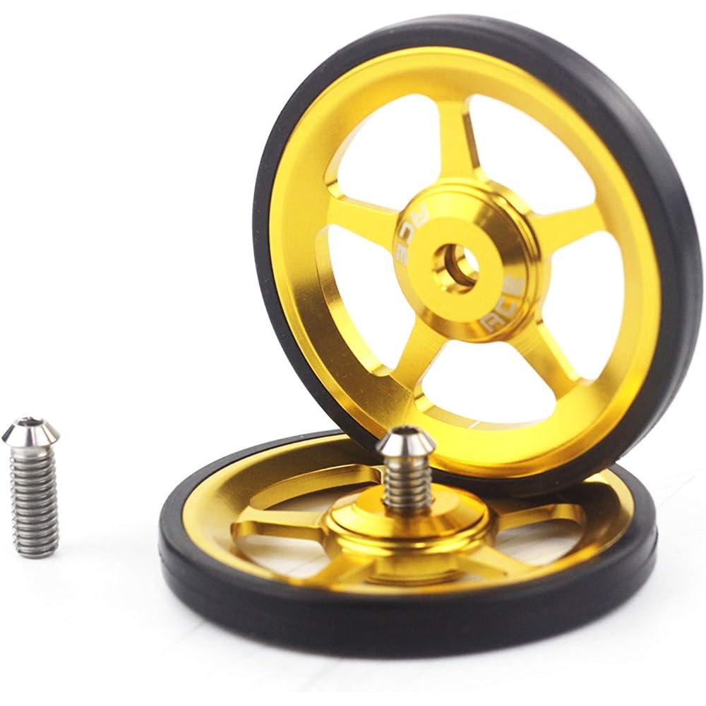 Aceoffix Easy Wheel Easywheel Bicycle Parts for Folding Bikes