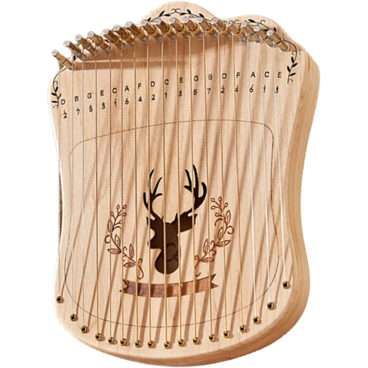 WowZza Lyra Harp 17 String Wooden Body Instrument Lyra Harp for Beginners/4