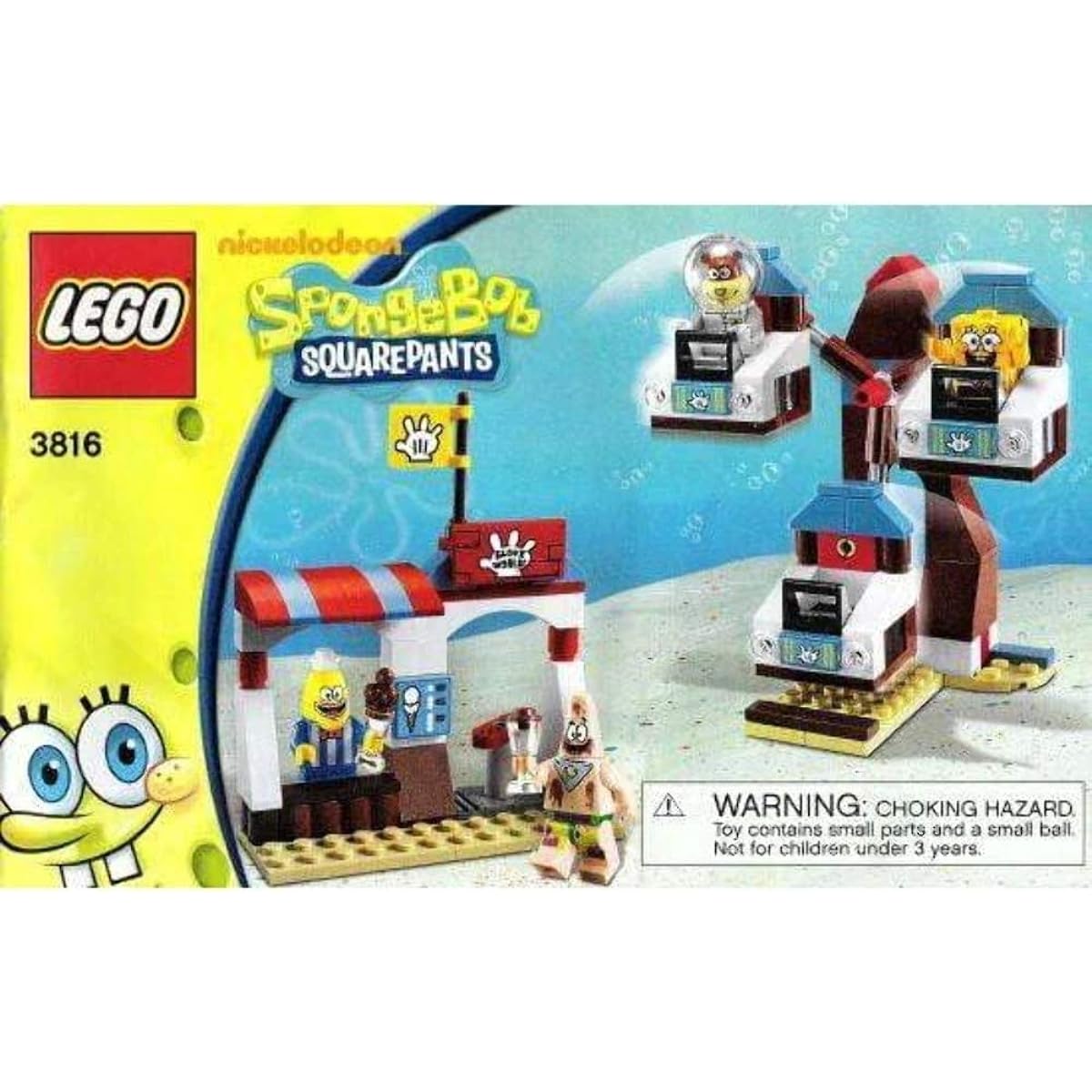 LEGO SpongeBob Glove World 3816 [Official Japanese Product]