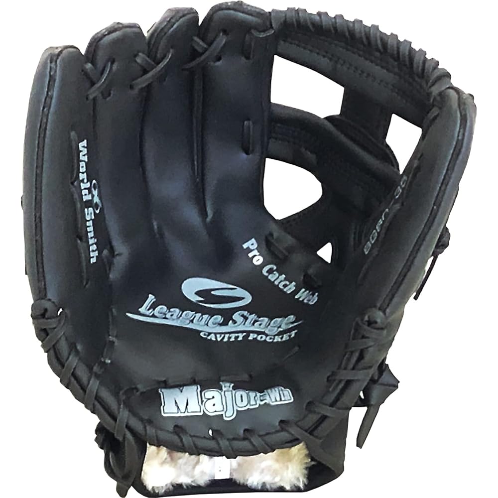 UNIX Softball Glove MIKEL SMITH General Softball Glove Black (1) Right Thrower (LH) BG8035
