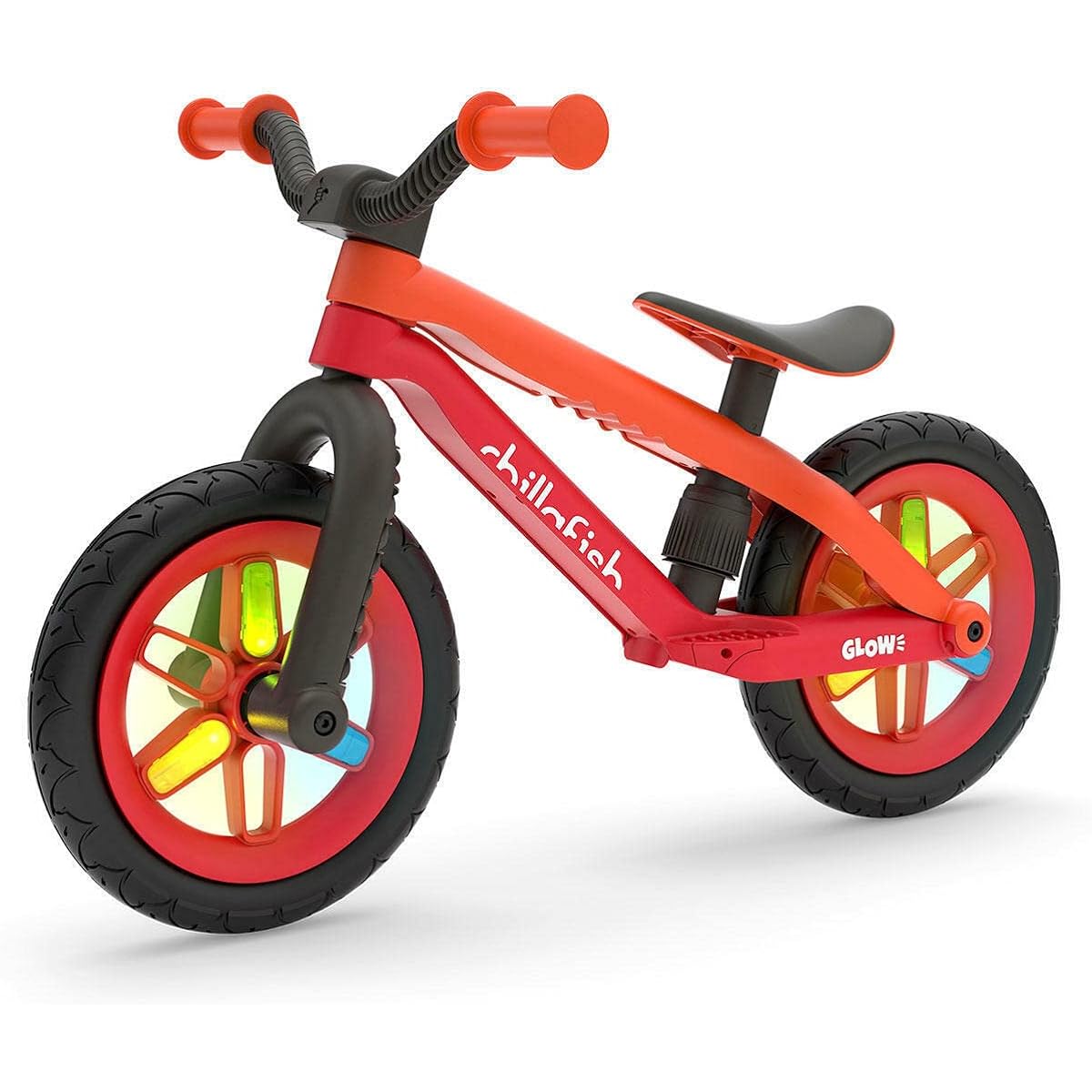 Chillafish BMXIE Glow Lightweight Balance Bike with Light Up Wheels