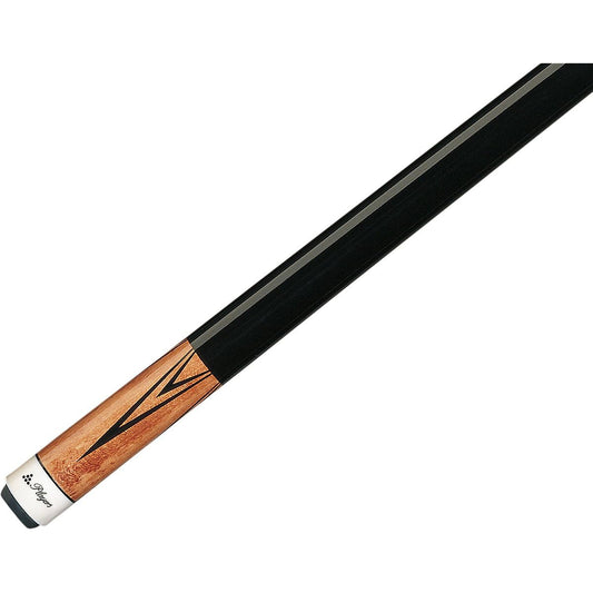 Players C-802 Classic Natural Bird's Eye Maple Black Outline Point Cue