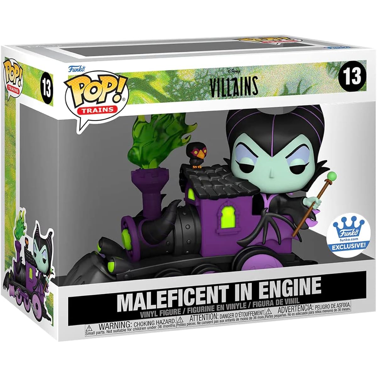 Funko POP | Disney Villains Train Maleficent Engine, Purple (65091 : FW : :)