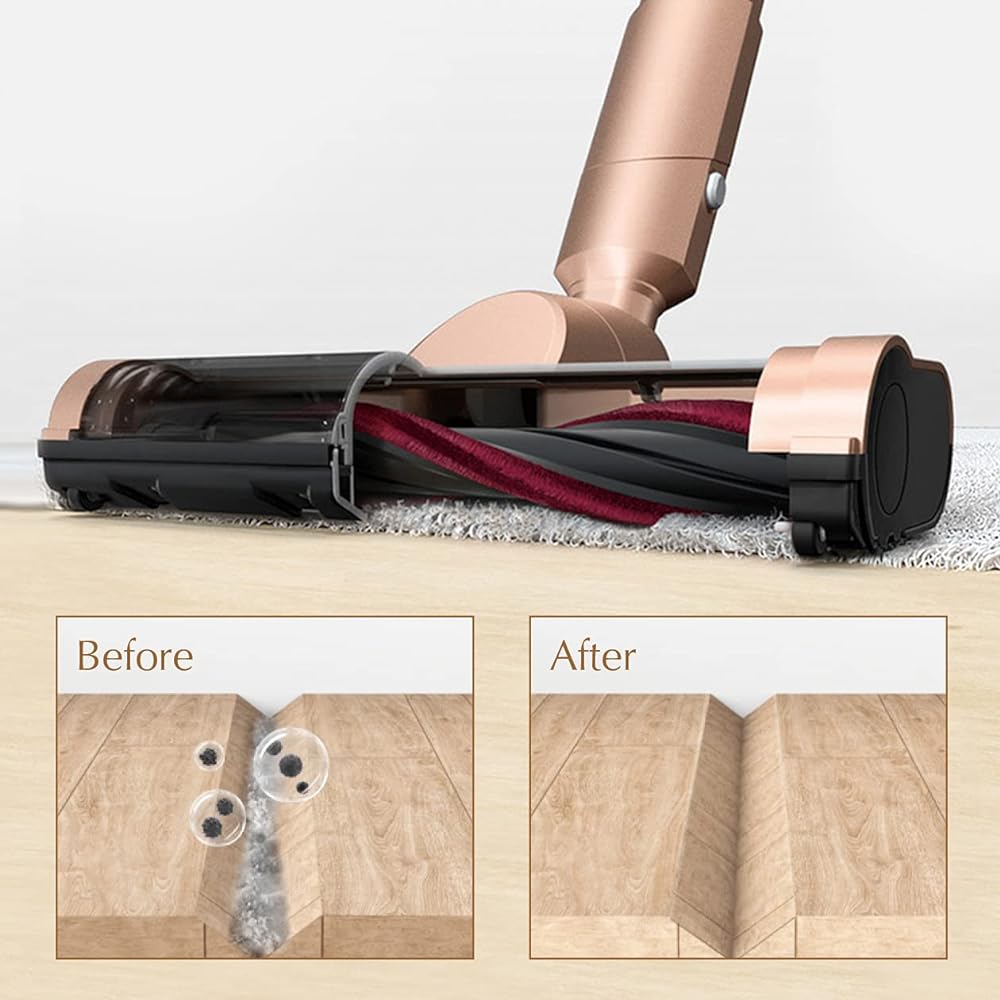 Beautitec Magic Clean Slim High Power Rechargeable Handy & Stick Cleaner Handy 700g Stick 1.3kg Equipped with DC motor Motor head with LED light Small turning and free handling Convenient to carry indoors and in the car