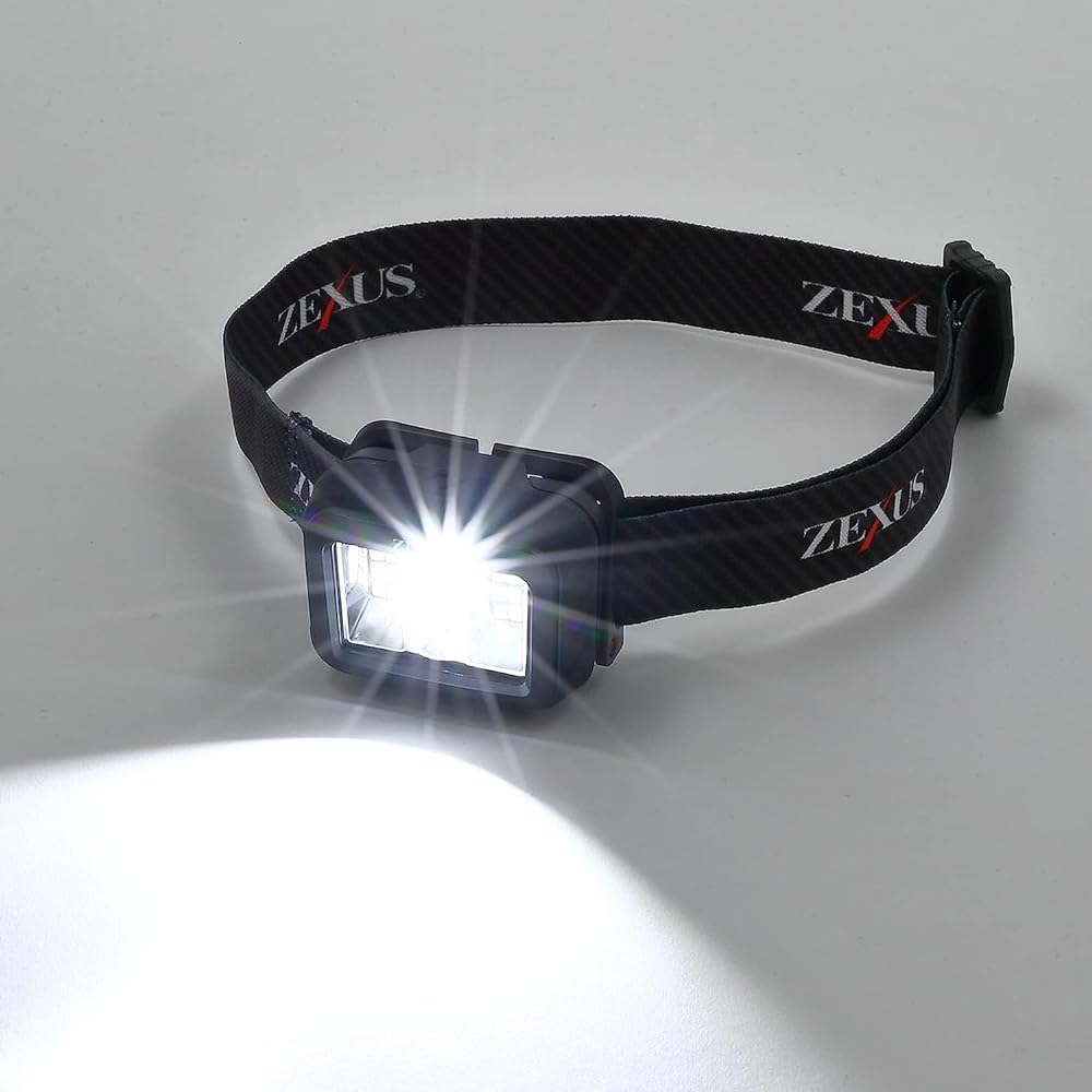 Fuji Toki ZEXUS LED light ZX-190 [Maximum 560 lumens (when using ZR-01) Main LED lighting time: Up to 20 hours White/Bulb color]