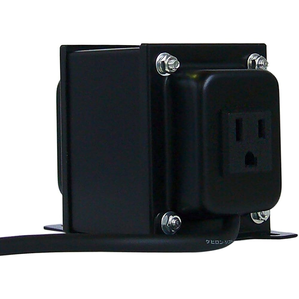 Transformer Workshop Made in Japan Transformer Step Up Transformer 600W 100V→110-120V with Earth Pin 1012E-600 (For Overseas Products)