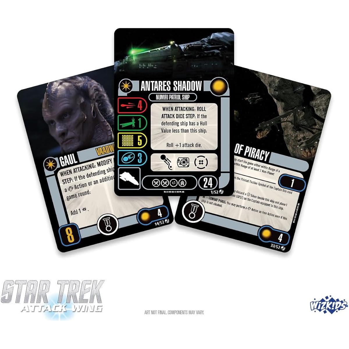 Star Trek Attack Wing: Independent Faction Pack - Enemies of the Delta Quadrant