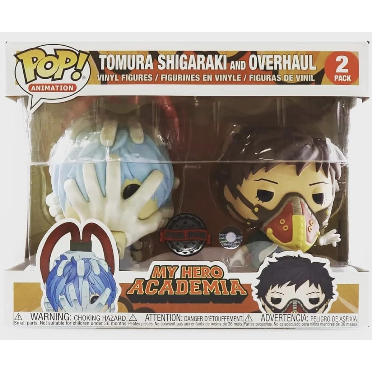 POP! Animation Tomura Shigaraki and Overhaul 2-pack