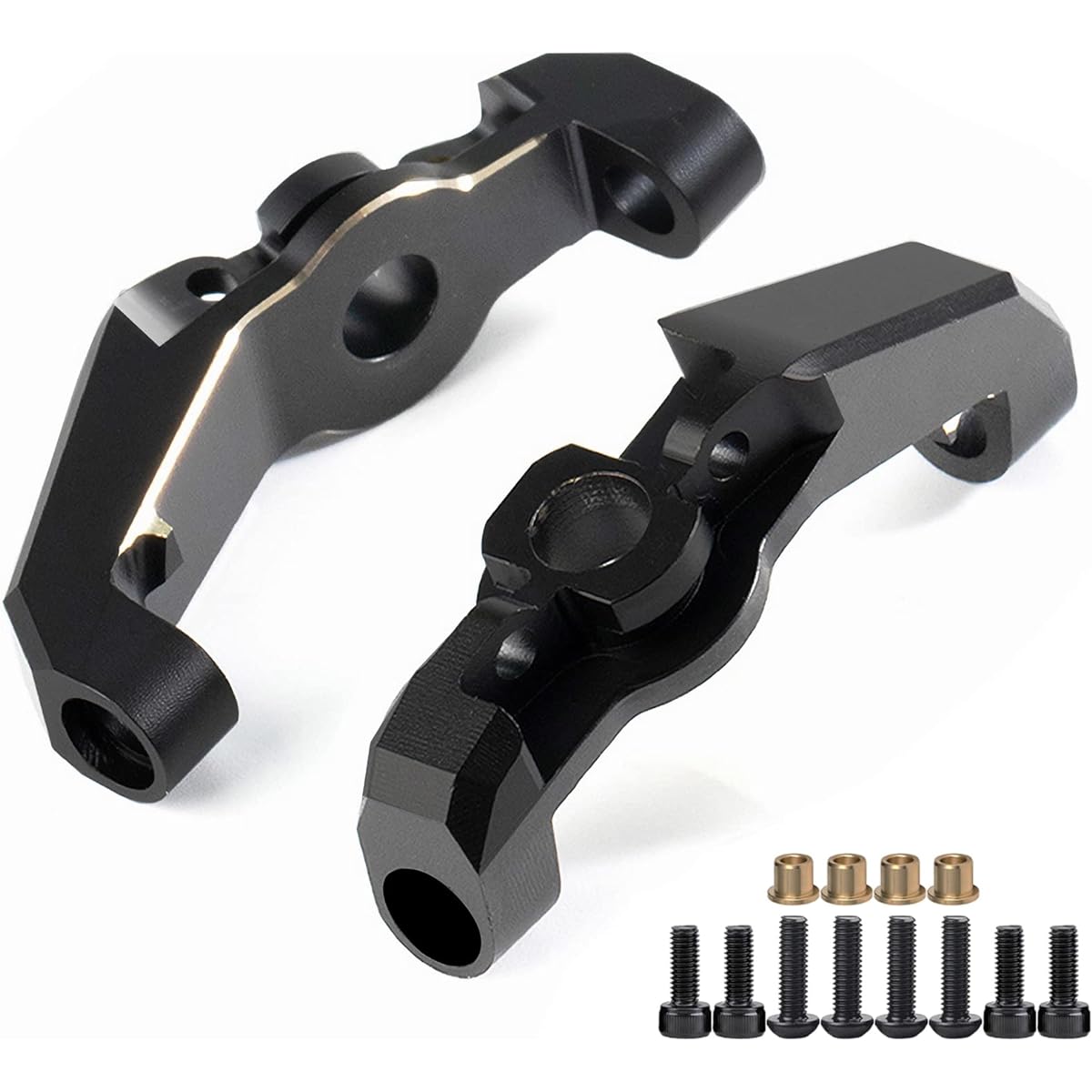 UTB18 Brass Counterweight Axle Housing Black Coating Axial RC Crawler 1/18 UTB18 Capra Unlimited Trail Buggy RTR Upgrade Parts (E - 5 in 1)