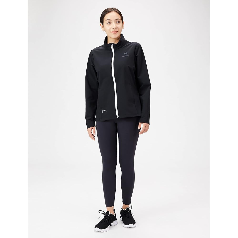 [Le Coq Sportif] Cross Jacket, Training, Light Absorption Heat Generation, Water Repellent, Stretch, Shape Stable, Women's