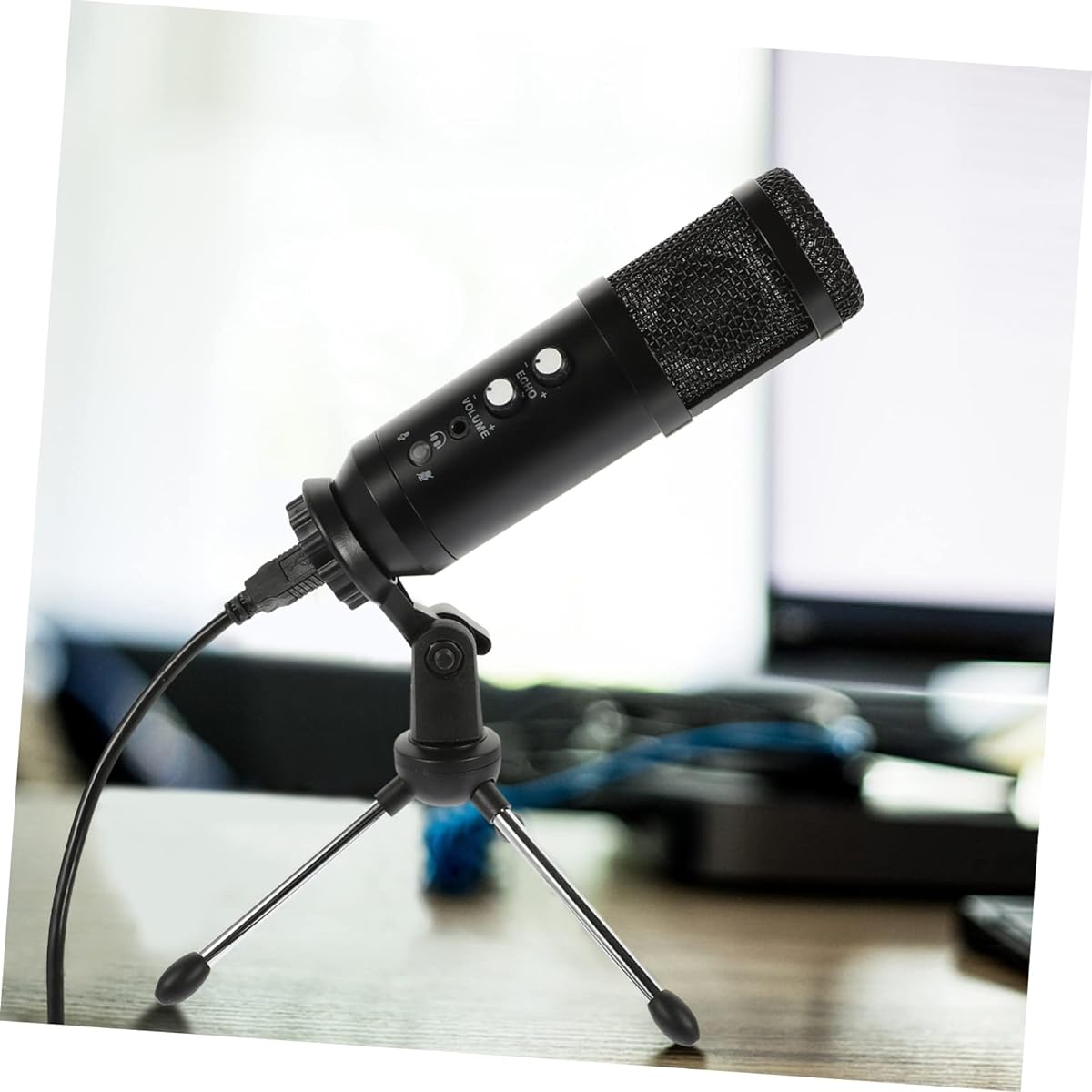 Vaguelly 3-piece set USB microphone wireless microphone condenser microphone live streaming microphone karaoke microphone chat microphone