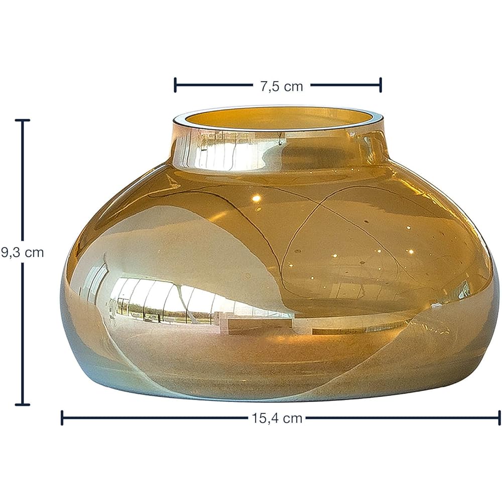 LEONARDO Flower Base H 9cm Gold Poesia 018649