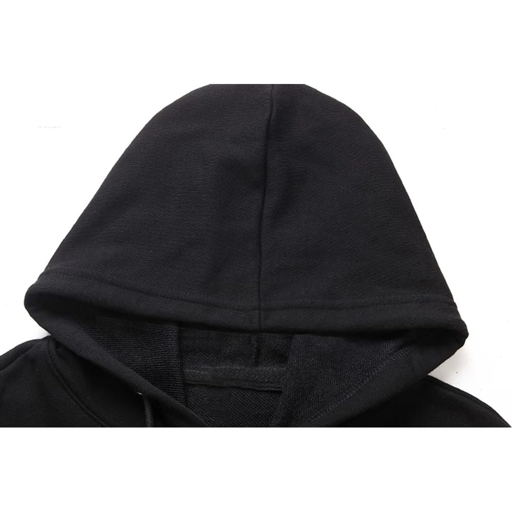 [EASTEMPO] Men's Parka, Spring, Long Sleeve, Plain, Hooded, Pullover Parka, Loose, Large Size