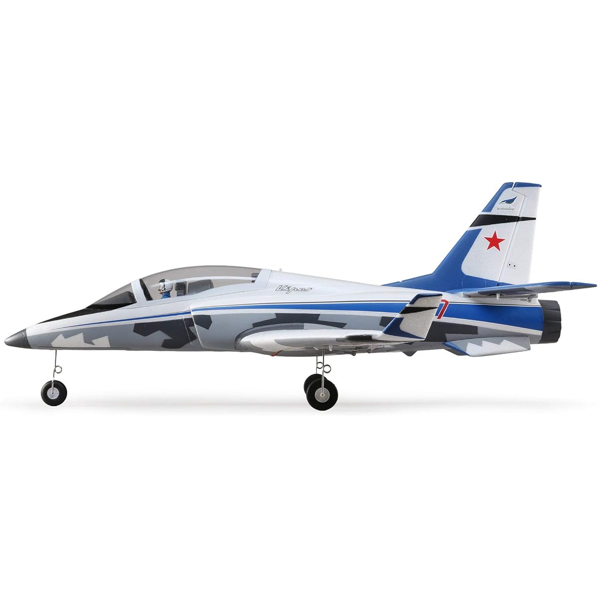 E-flite RC Airplane Viper 70mm EDF Jet BNF Basic (Transmitter, Battery, Charger Not Included) with AS3X and Safety Select 1100mm EFL77500