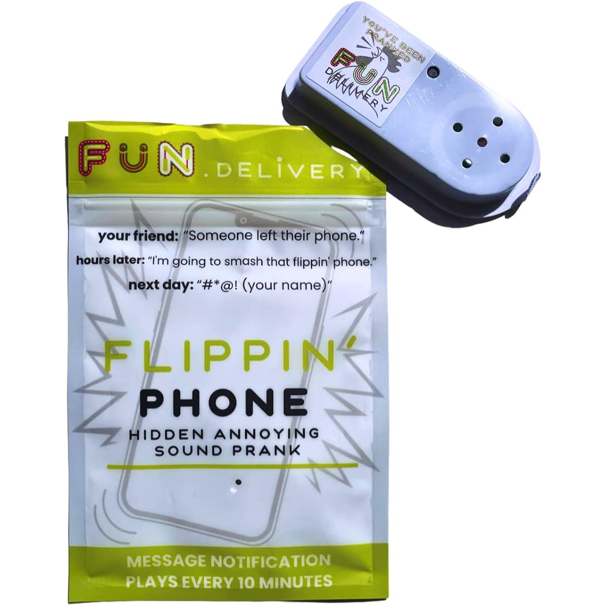 Fun Delivery Flippin' Phone Hidden Annoying Ringtones Jokes Gag Prank Sounds