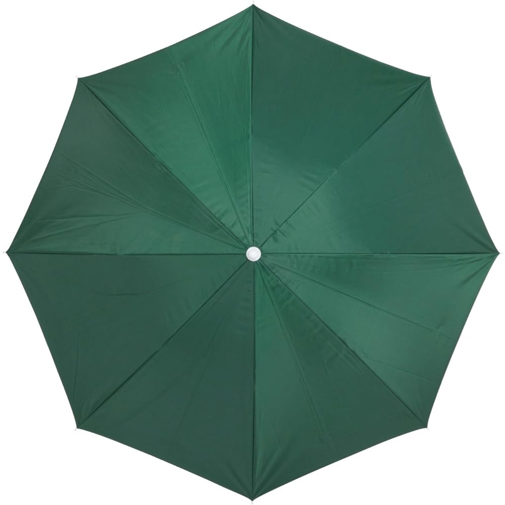 BUNDOK MOLUSKO Beach Parasol 220cm UV MS-24 Sunshade UV Protection Moss Green