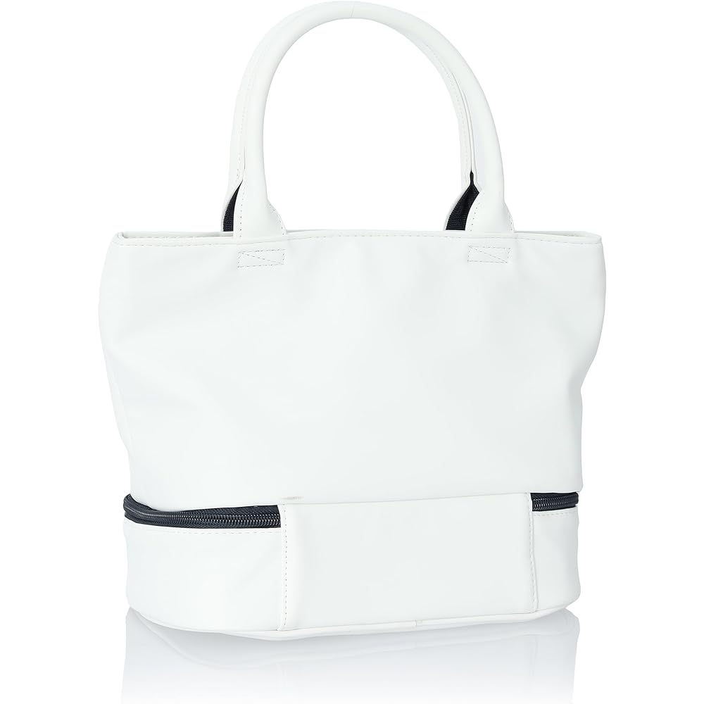 [Le Coq Sportif] Cart Bag, Cold Insulation, Holds 2 Plastic Bottles, Round Tote, Double Layer Type, Sporty, Golf QQCWJA43