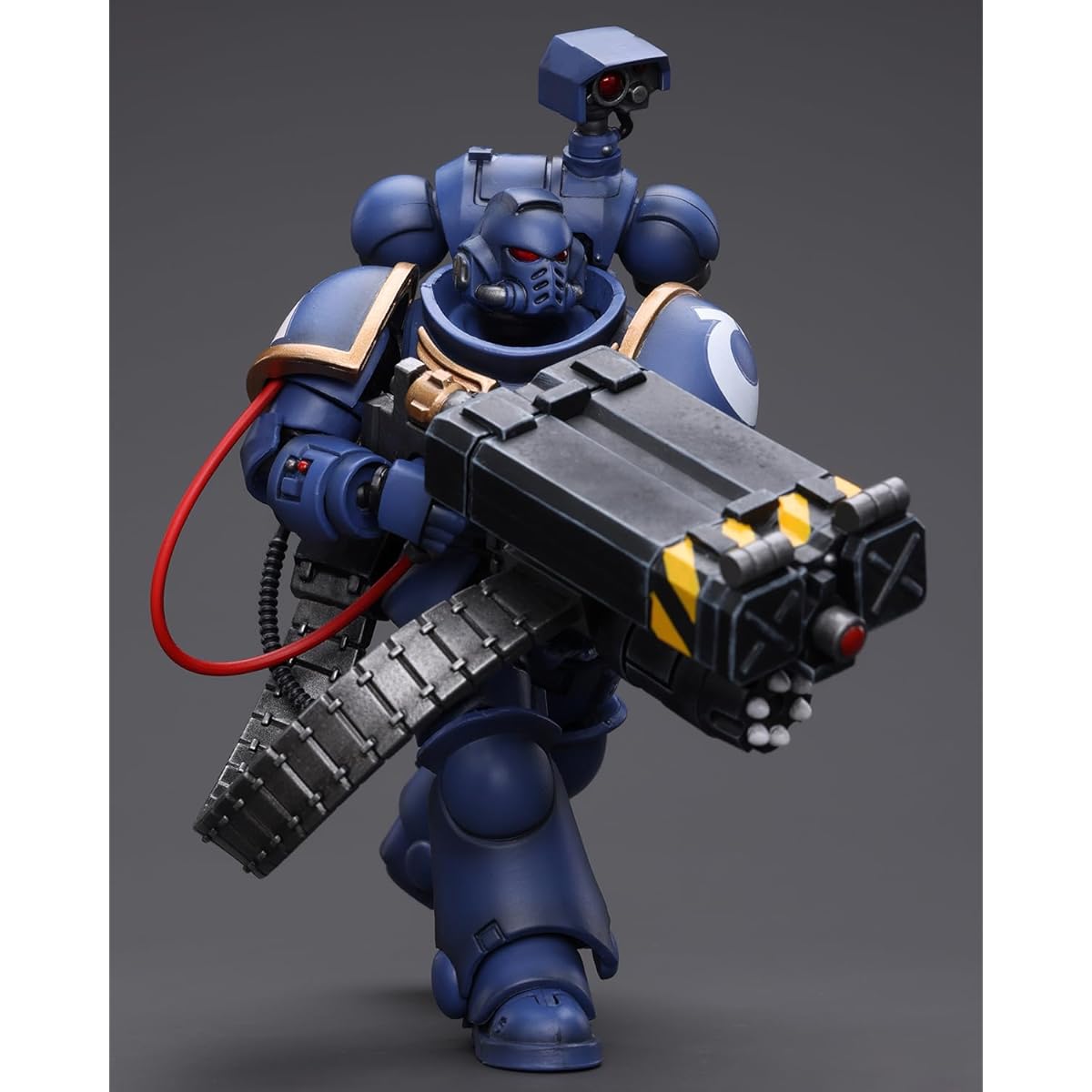 Pipigirl JoyToy 40K Genuine Licensed 1:18 Action Figure Ultramarine Desolation Marine Castellancher Superkrak 4.75" Collectible Action Figure Kit (Superkrak)