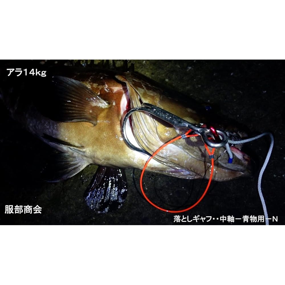 Dropping double gaff (patented) - Center shaft - Green object intake system - N