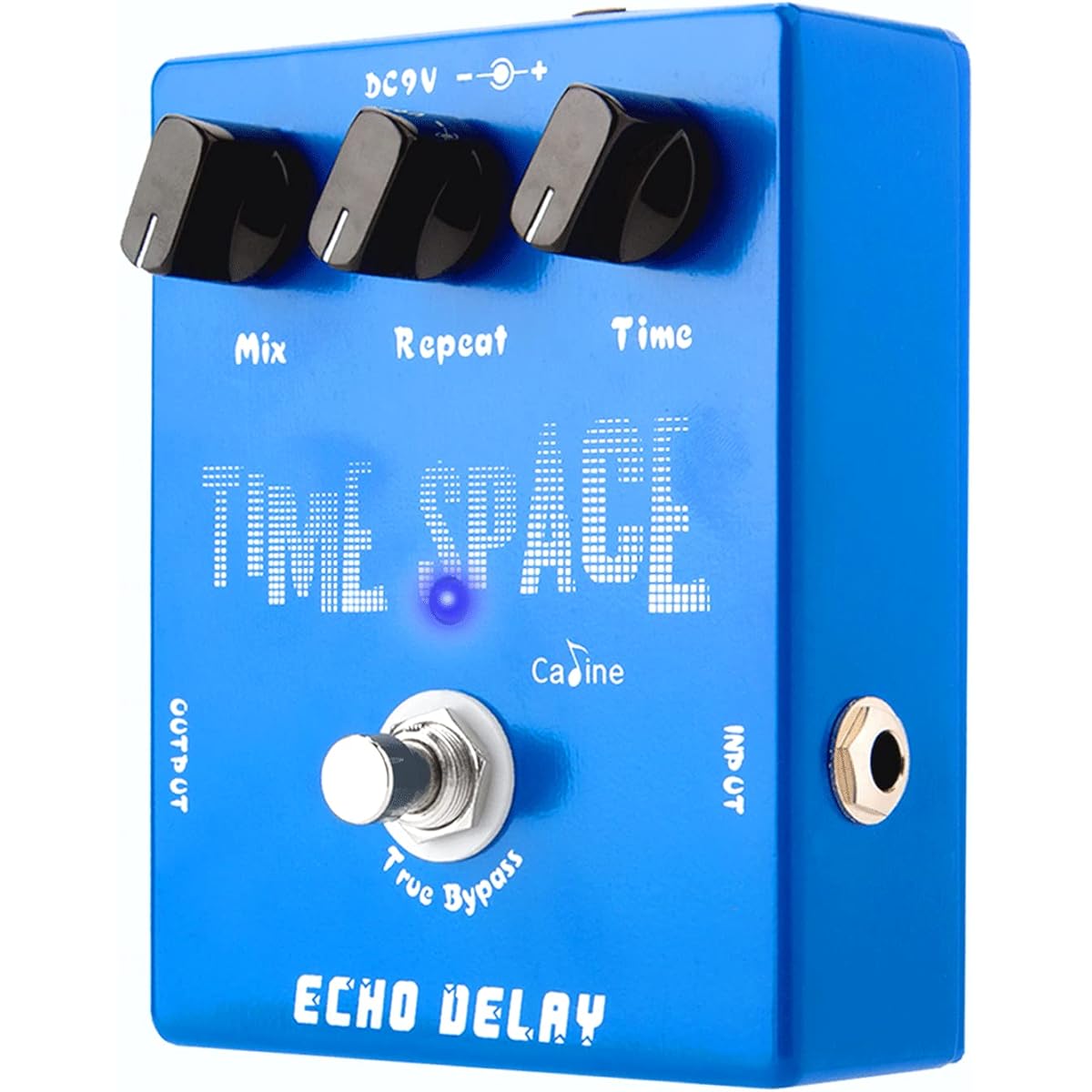 Caline CP-17 Delay Pedal Echo Digital Effects Pedal with Aluminum Alloy Housing