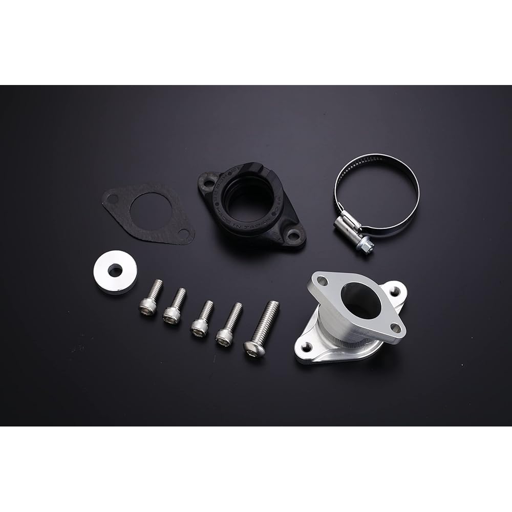 Yoshimura Mikuni TM-MJN26 Carburetor Manifold Insulator SET MONKEY [Monkey] For other company's head 124cc YOSHIMURA 770-404-1301