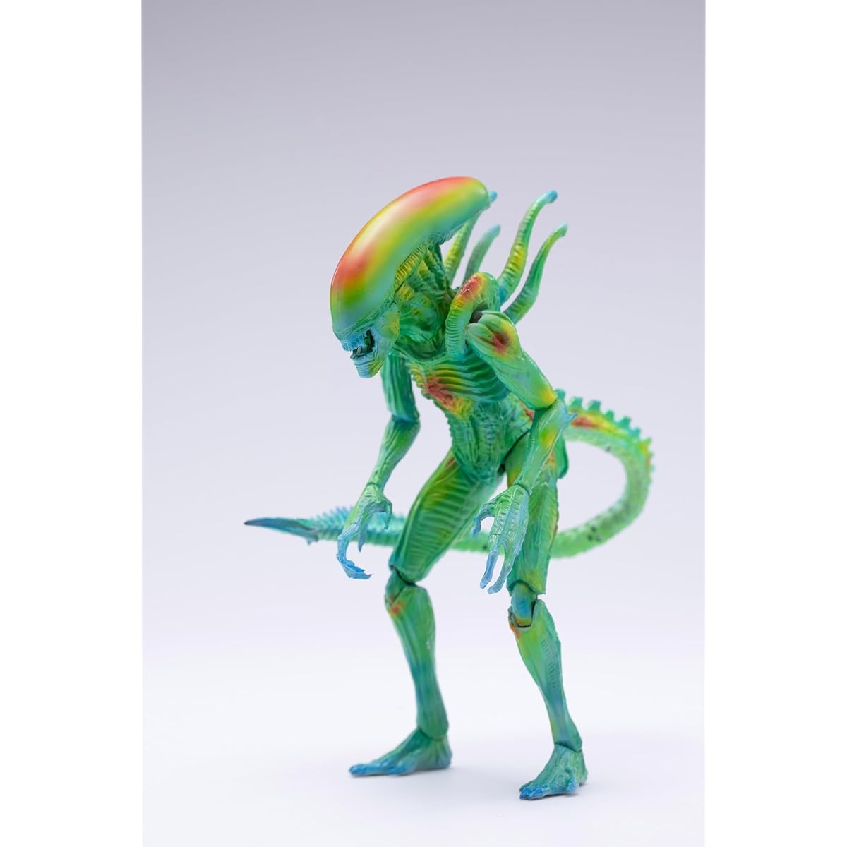 arbenmao HIYA Exquisite Miniseries 1/18 Scale 5 Inch AVP Thermal Vision Alien Warrior Action Figure