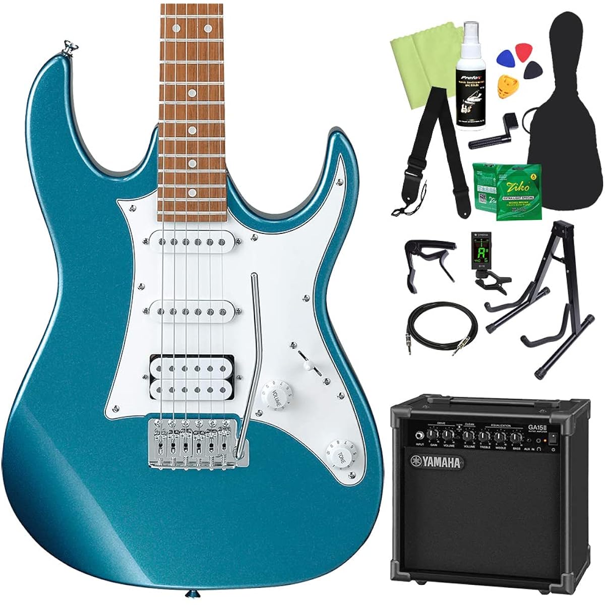 Gio Ibanez GRX40 Electric Guitar Beginner 14-piece Set [Yamaha Amplifier Included] MLB Geo Ibanez