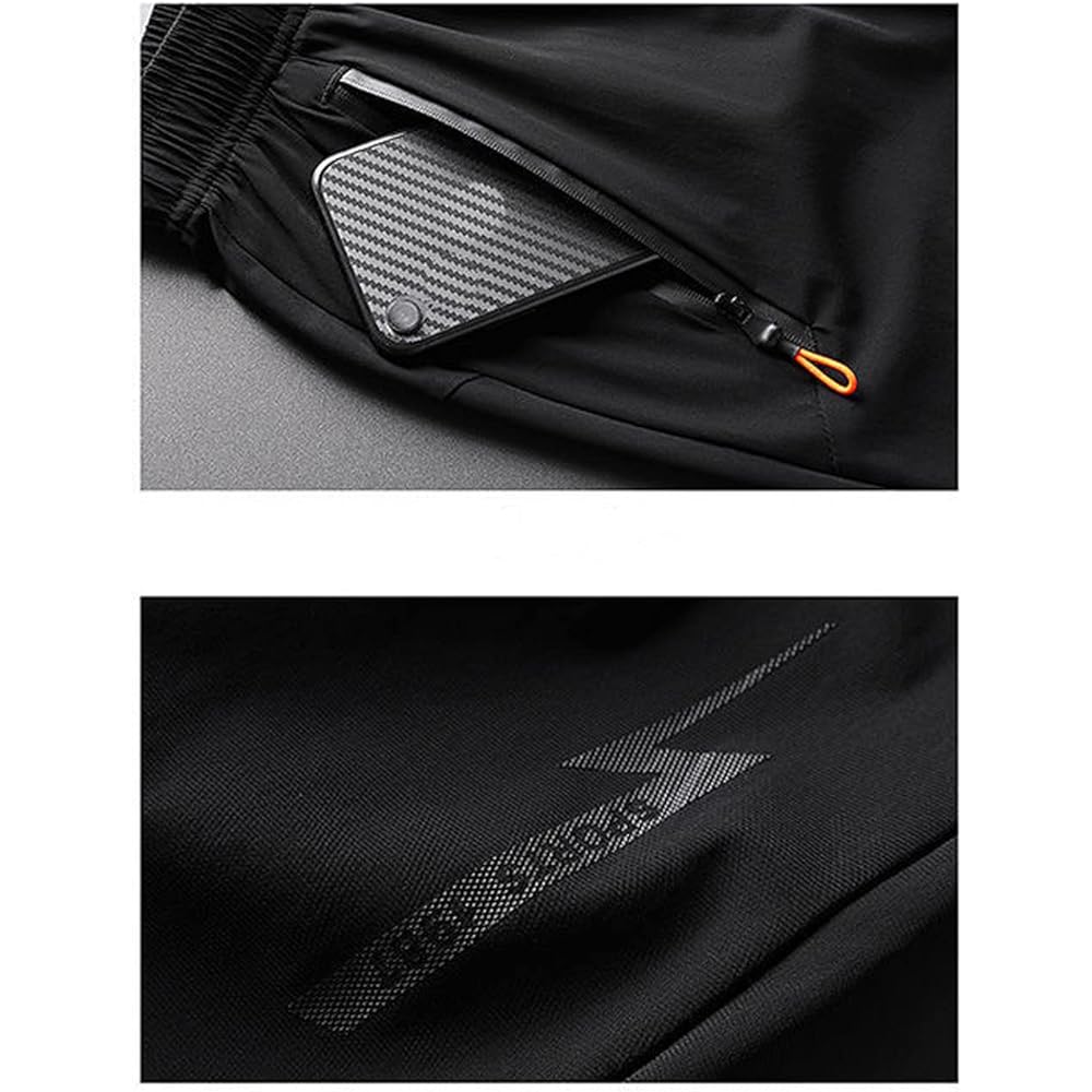 CLARIBEL Shorts Men's Training Sports Fitness Pants Outdoor Camouflage Active Shorts Sweatshirt Gym Wear Quick Dry Running 3/4 Length