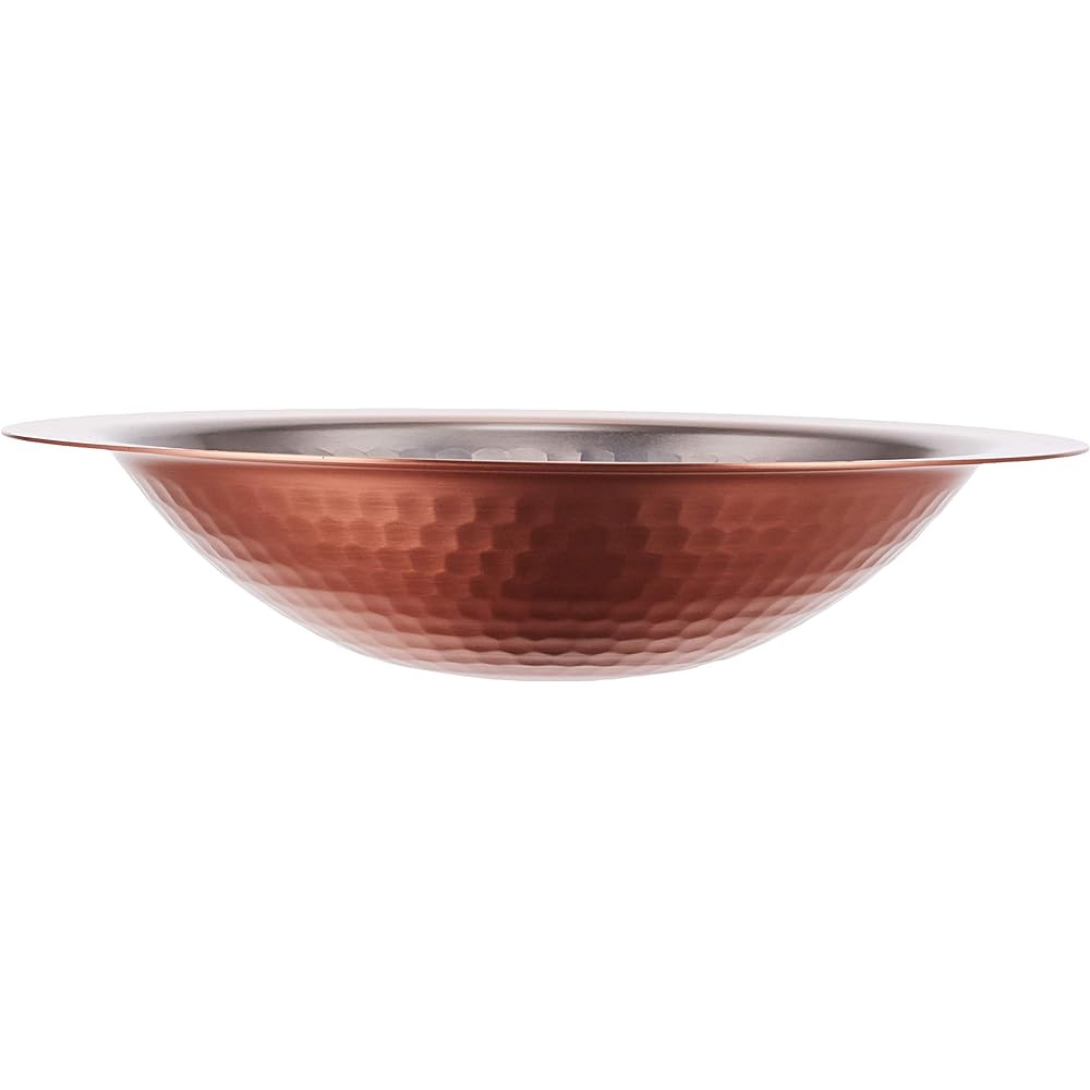 Shinko Metal Udon Suki Pot, Copper 20cm, Magokoro, Single-Use Pot, Stand Included S-5001