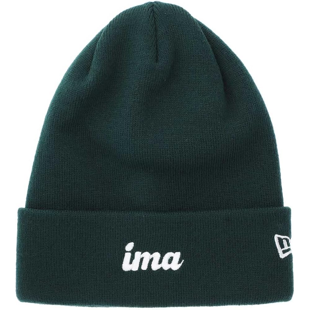 [Ams Design] New Era Basic Knit Cap [cream logo]