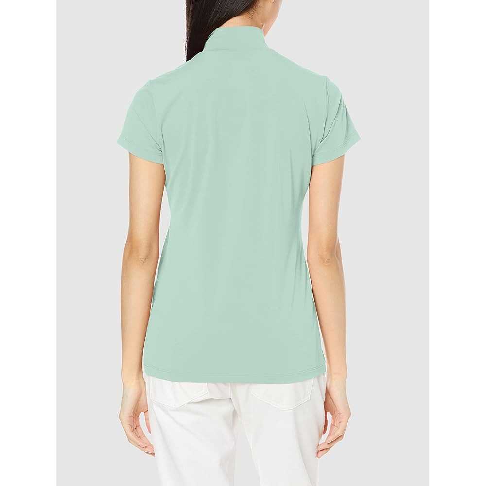 [DESCENTE] Short Sleeve Shirt, Sweat Absorbent, Quick Drying, Stretch, UVCUT, Anti-See Through (WH00 Only), Golf, DGWVJA12, Women's