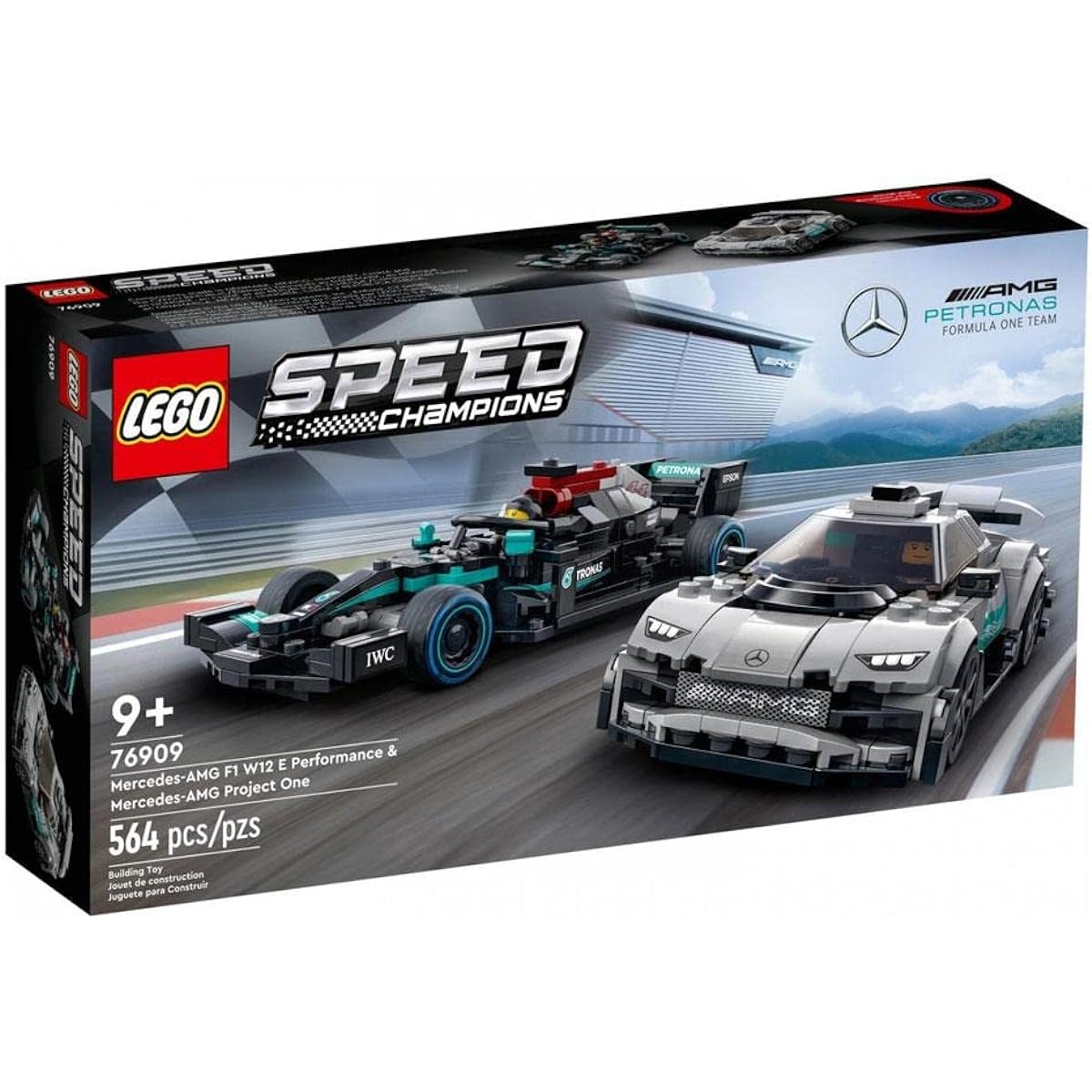 LEGO Mercedes-AMG F1 W12 E Performance & Mercedes-AMG Project One 76909