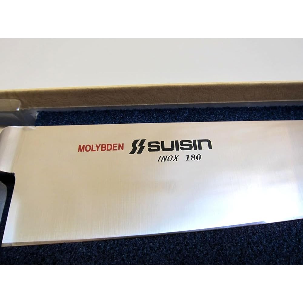 Authentic Sakai Knife Dotcom "Suishin SUISIN INOX Western Knife Series" [INOX Steel] Santoku Gyuto 180mm
