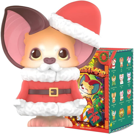 POP MART YOKI Christmas Series 3 Pieces Action Figure Box Toy Box Bulk Popular Collectible Art Toys Hot Toys Cute Figures Creative Gifts for Christmas Birthday Party Holidays