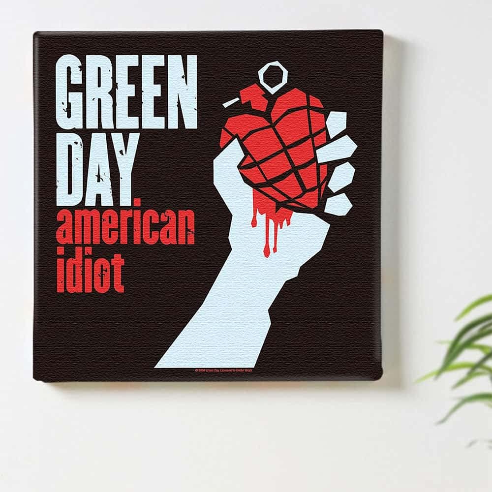 Art Deli Poster GreenDay Fabric Panel unv-0015-L L size