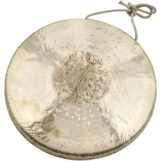 12 inch Chinese Gong, Soothing Sound, Meditation & Yoga, Genuine Selected Gong and Beautiful Wash Quality, for Sound Healing