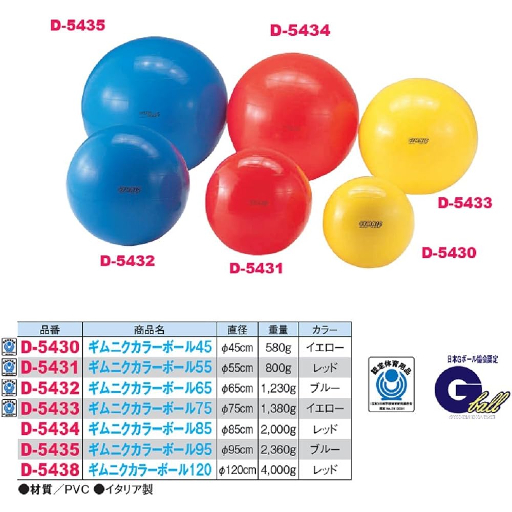 DANNO Balance Ball Gymnik Color Ball