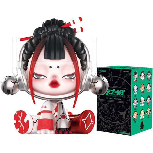 POP MART Skull Panda Night City Series 1pc Limited Action Figure Box Toy Bulk Box Popular Collection Art Toys Cute Figure Creative Gift for Christmas Birthday Party Holiday