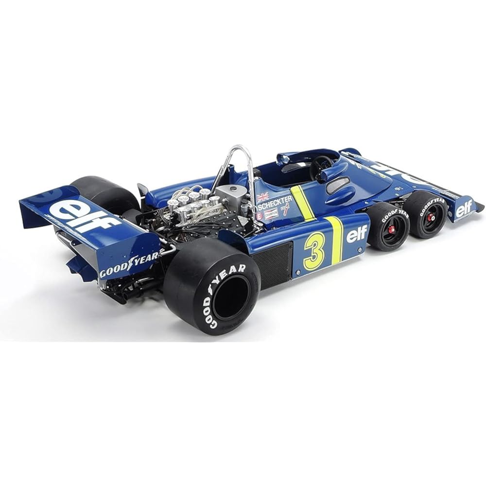 TAMIYA 1/12 Big Scale Series No.36 Tyrell P34 Six Wheeler Plastic Model with Photo-Etched Parts 12036 Molding Color